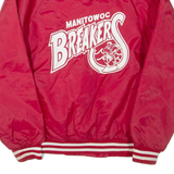 HARTWELL SPORTS Manitowoc Breakers Mens Varsity Jacket Red S