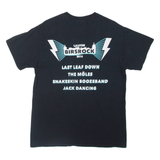 GILDAN Birdrock Mens Band T-Shirt Black M