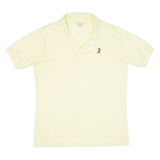 DISNEY Mickey Mouse Mens Polo Shirt Yellow L