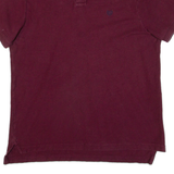 CHAPS Mens Polo Shirt Maroon M
