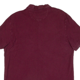 CHAPS Mens Polo Shirt Maroon M