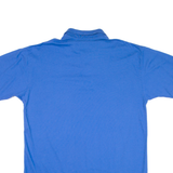 Mens Polo Shirt Blue L