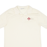 HANES Mens Polo Shirt Yellow L