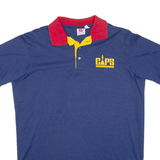 WHANG Caps Mens Polo Shirt Blue L
