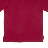 TOMMY HILFIGER Mens Polo Shirt Maroon XL