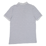 CHAPS Mens Polo Shirt Grey Striped S