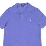 POLO RALPH LAUREN Mens Polo Shirt Purple S