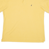 NAUTICA Mens Polo Shirt Yellow L