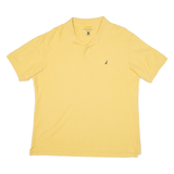 NAUTICA Mens Polo Shirt Yellow L
