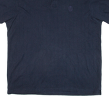 CHAPS RALPH LAUREN Mens Polo Shirt Blue Striped L