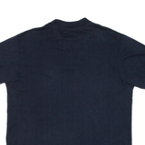 CHAPS RALPH LAUREN Mens Polo Shirt Blue Striped L