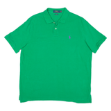 POLO RALPH LAUREN Mens Polo Shirt Green L