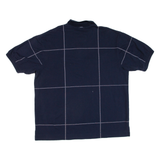 NAUTICA Mens Polo Shirt Blue Striped XL