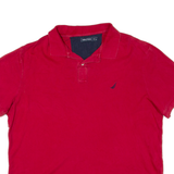NAUTICA Mens Polo Shirt Red XL