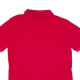 TOMMY HILFIGER Mens Polo Shirt Red 2XL