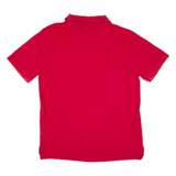TOMMY HILFIGER Mens Polo Shirt Red 2XL