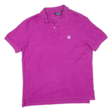 CHAPS Mens Polo Shirt Purple L