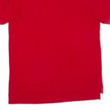 TOMMY HILFIGER Mens Polo Shirt Red M