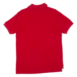 TOMMY HILFIGER Mens Polo Shirt Red M