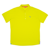 PUMA Mens Polo Shirt Green XL