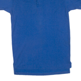 JERZEES Mens Polo Shirt Blue S