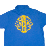 CRYSTAL SPRINGS Mens Polo Shirt Blue XL