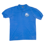 SCREEN STARS Mens Polo Shirt Blue XL