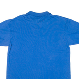 SCREEN STARS Mens Polo Shirt Blue XL