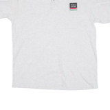 Mens Polo Shirt Grey L