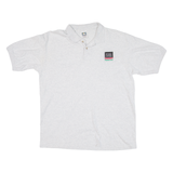 Mens Polo Shirt Grey L