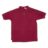 WINDRIDGE Mens Polo Shirt Maroon XL