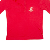 STEDMAN Mens Polo Shirt Red XL