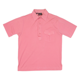 Womens Polo Shirt Pink M
