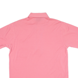 Womens Polo Shirt Pink M
