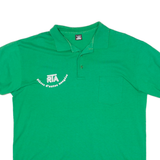 Mens Polo Shirt Green XL