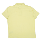 TOMMY HILFIGER Custom Fit Mens Polo Shirt Yellow L