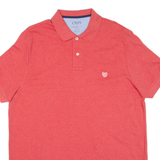 CHAPS Mens Polo Shirt Pink L
