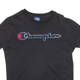 CHAMPION Mens T-Shirt Black XS