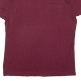 TOMMY HILFIGER Girls T-Shirt Maroon 2XL