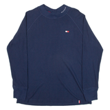 TOMMY HILFIGER Boys T-Shirt Blue Long Sleeve XL