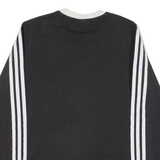 ADIDAS Womens T-Shirt Black Long Sleeve UK 6