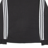 ADIDAS Womens T-Shirt Black Long Sleeve UK 6