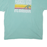 ALVIN'S ISLAND COLLECTION Pensacola Beach Mens T-Shirt Blue L