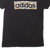 ADIDAS Mens T-Shirt Black S