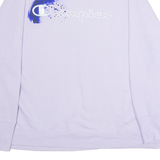 CHAMPION Womens Sweatshirt Purple Crew Neck 2XL