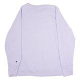 CHAMPION Womens Sweatshirt Purple Crew Neck 2XL