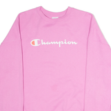 CHAMPION Mens Sweatshirt Pink Crew Neck M