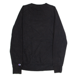 CHAMPION Mens Sweatshirt Black Crew Neck S