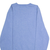 CHAMPION Mens Sweatshirt Blue Crew Neck S