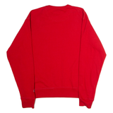 CHAMPION Mens Sweatshirt Red Crew Neck M